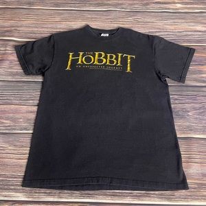 The Hobbit Movie Promo T-Shirt Lord of The Rings Double Sided Unisex Size Medium